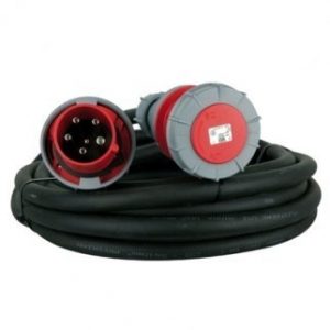 Аренда силового кабеля 380V, CEE 125A/5P — CEE 125A/5P, IP67, 5 м