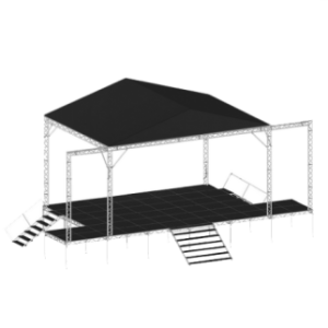 Сценический комплекс 8×6 м c порталами
