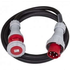 Аренда силового кабеля 380V, CEE 63A/5P — CEE 63A/5P, IP67, 10 м